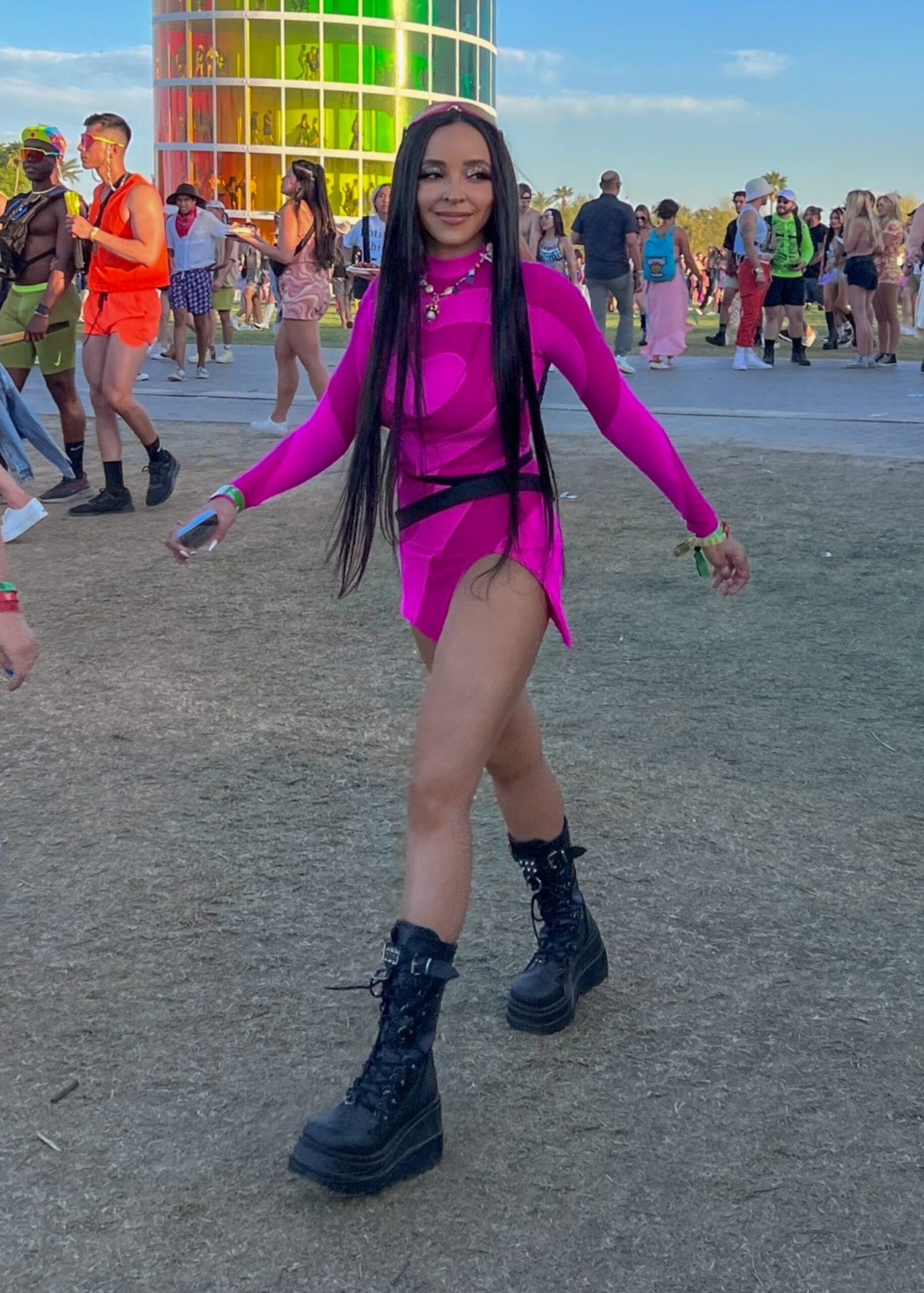 Tinashe - Attends Coachella Valley Music and Arts Festival in Indio
