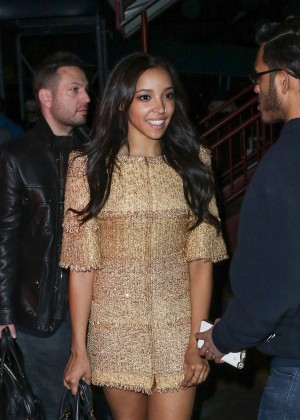 Tinashe - Leaving Karl Lagerfeld's Chanel Cruise in NY