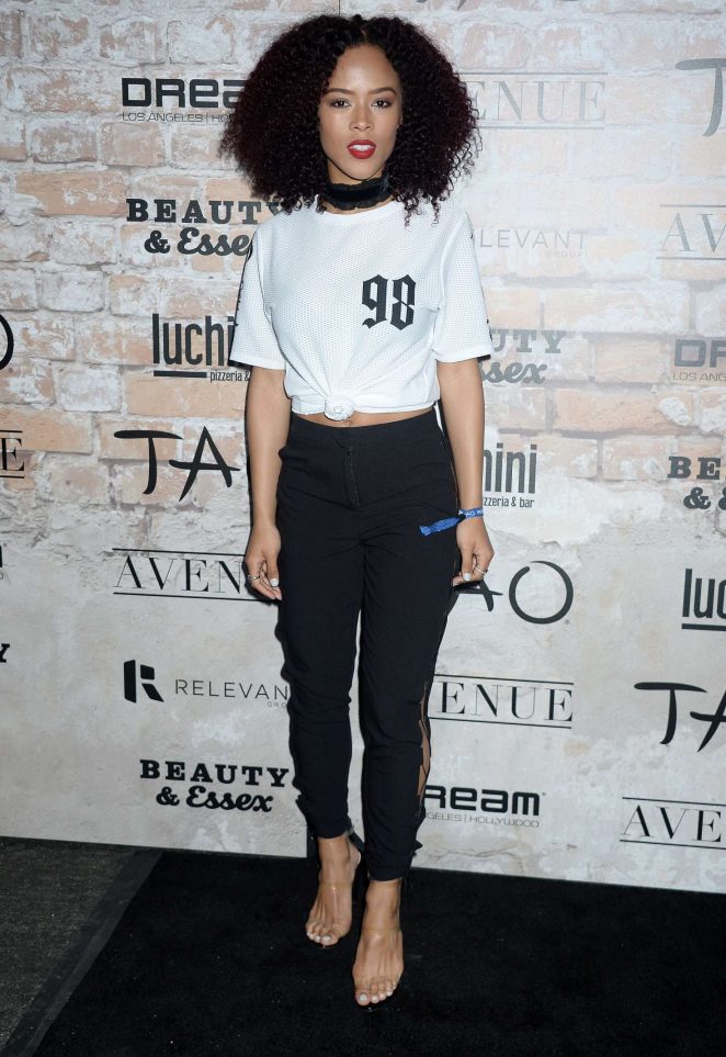 Tinashe - TAO Group LA Grand Opening Block Party in Hollywood