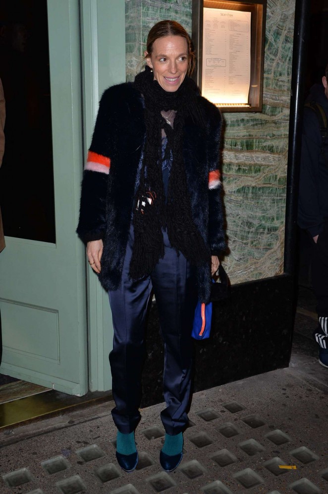 Tiphaine Chapman at Private Dinner of Creme de la Mer in London
