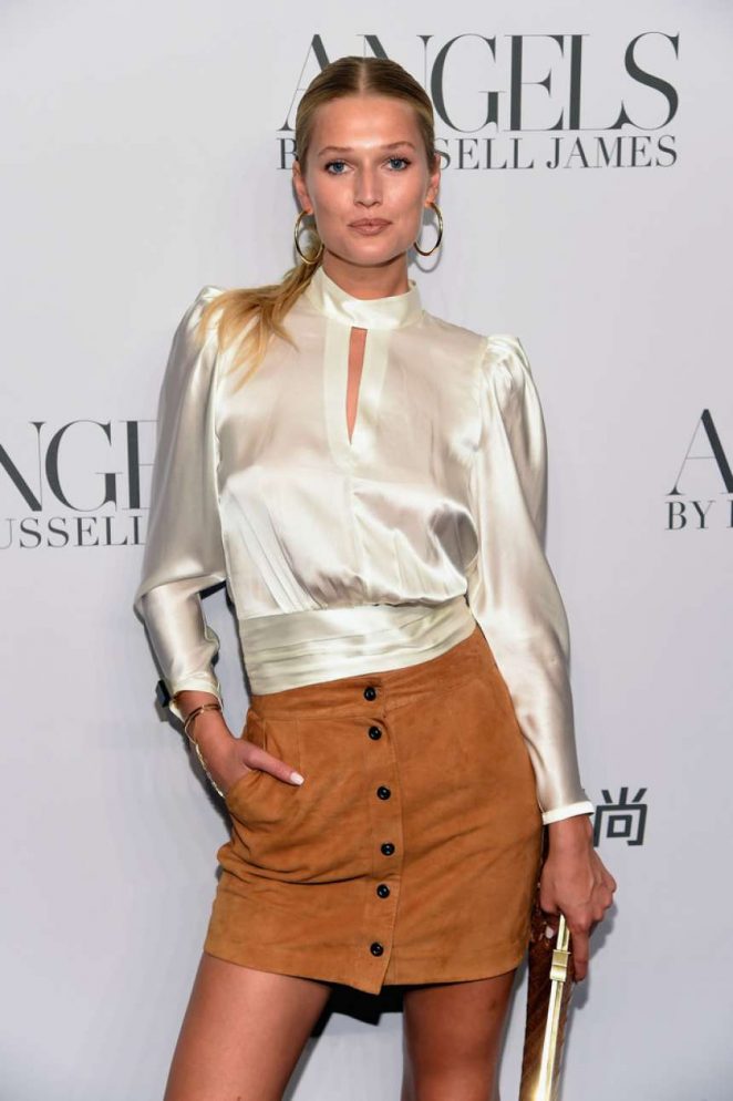 Toni Garrn - 'ANGELS' by Russell James Book Launch and Exhibit in NY