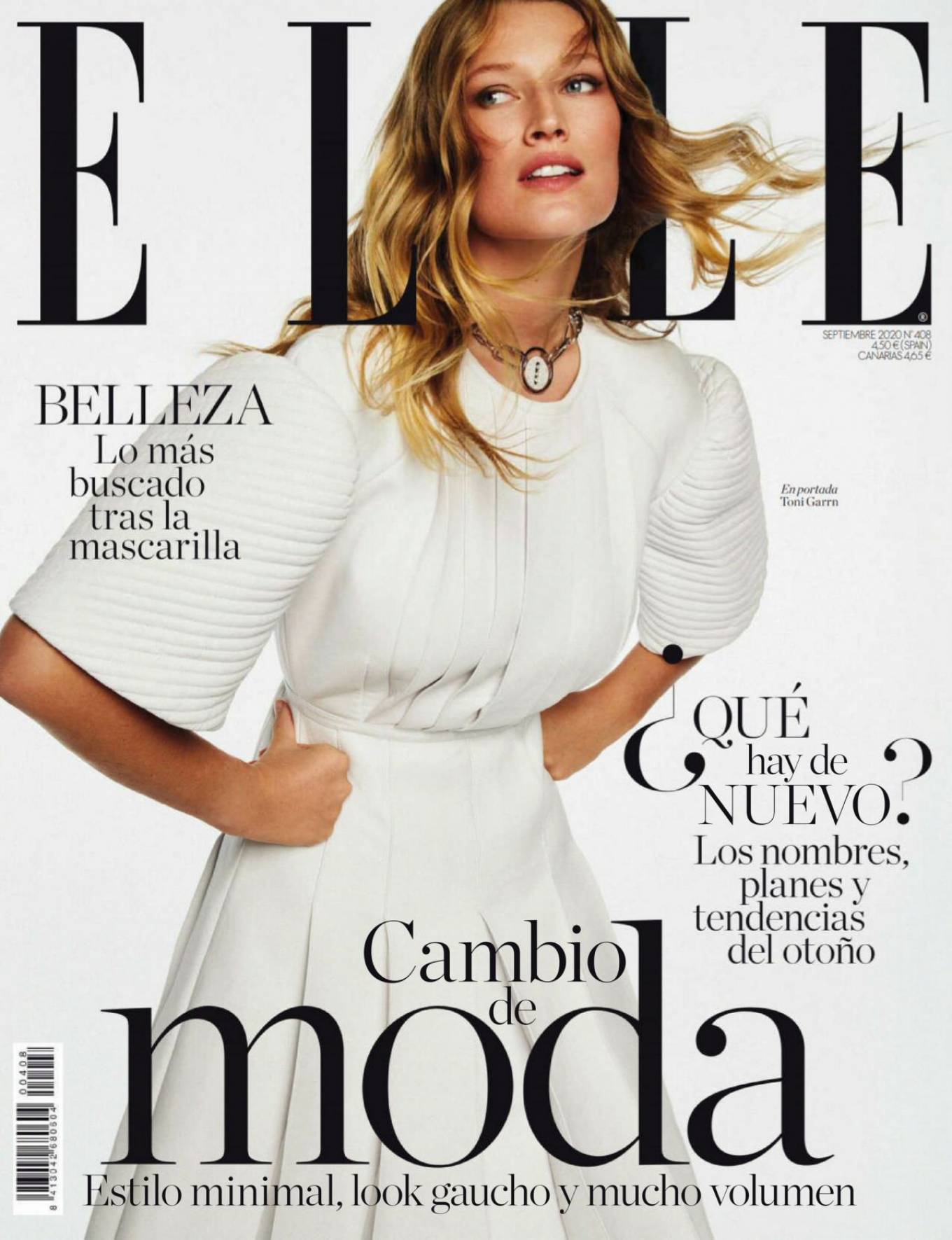 Toni Garrn – ELLE Magazine (Spain – September 2020)