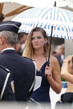 Toni Garrn - Seen At The Martinez Hotel During 2024 Cannes Film Festival