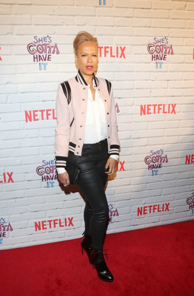 Tonya Lewis Lee - 'She’s Gotta Have It' Premiere in New York