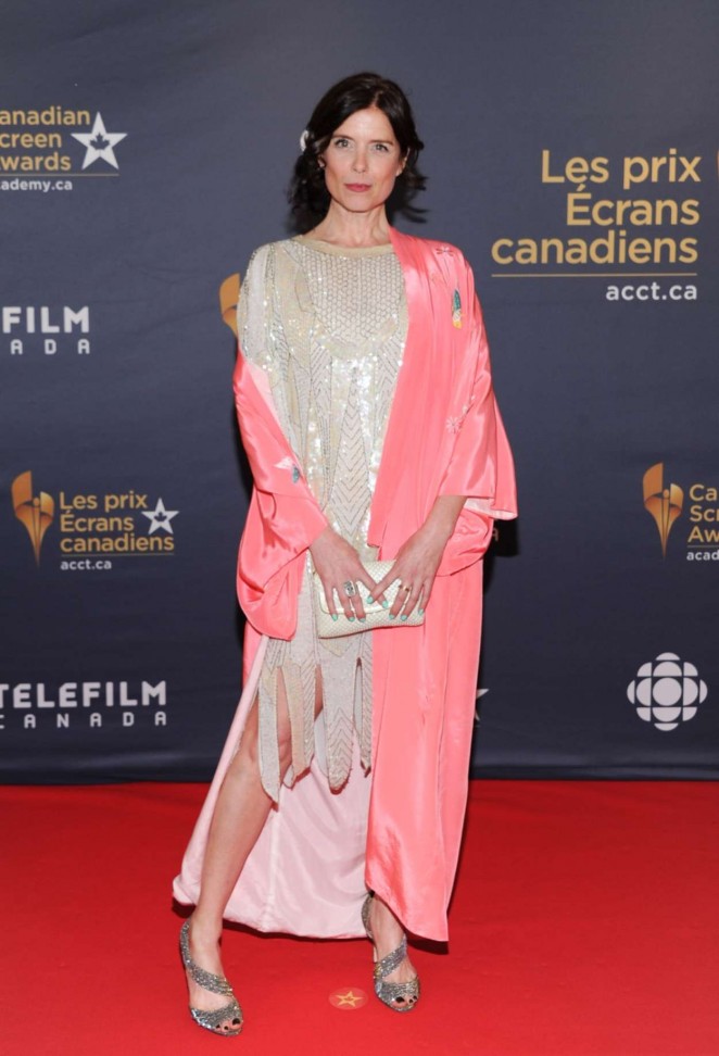 Torri Higginson - 2016 Canadian Screen Awards in Toronto