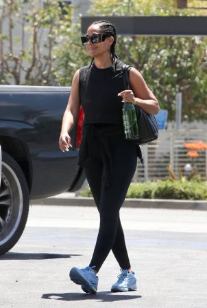 Tracee Ellis Ross - Leaving a workout session in West Hollywood