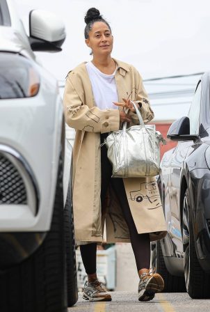 Tracee Ellis Ross - Seen at the gym in Los Angeles