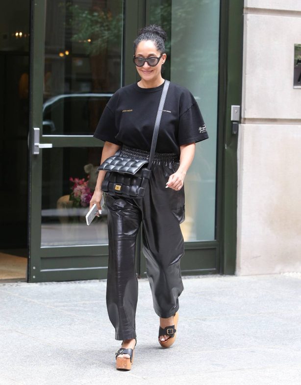Tracee Ellis Ross - Seen while out of her hotel in New York