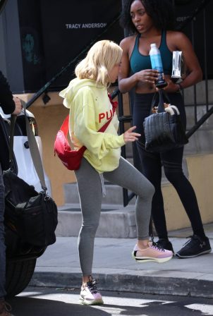 Tracy Anderson - Seen at the gym in Studio City