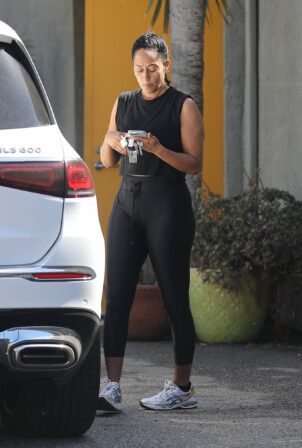 Tracy Ellis Ross - Seen after a gym session in Santa Monica
