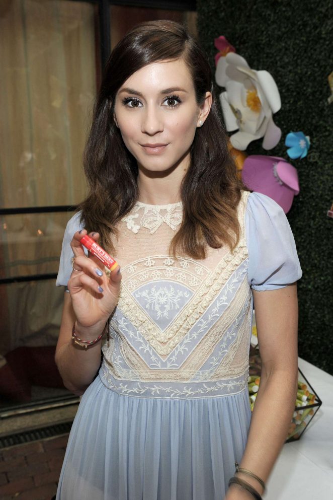 Troian Bellisario - Burt's Bees' 2017 Bring Back the Bees Campaign Launch in NY