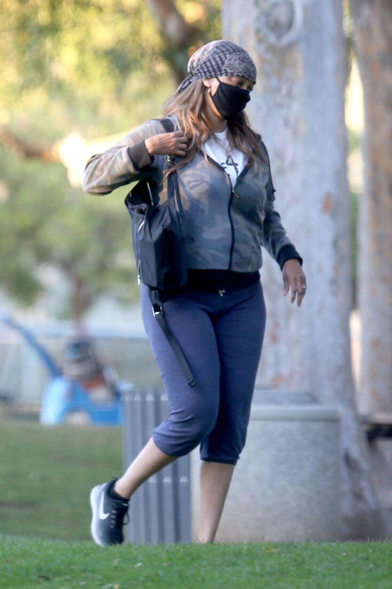 Tyra Banks – Pictured in park in Los Angeles