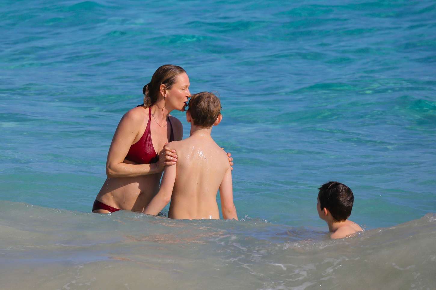сын на пляже голым фото 45