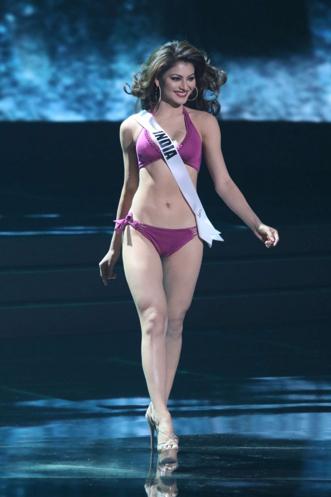 Urbashi Rautela - Miss Universe 2015 Preliminary Round in Las Vegas