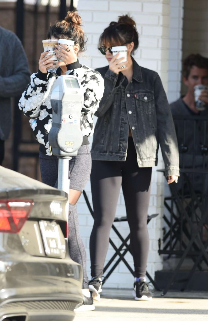 Vanessa and Stella Hudgens - Out in Los Angeles
