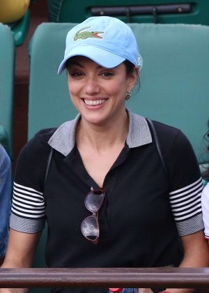 Vanessa Guide at Roland Garros 2018 in Paris