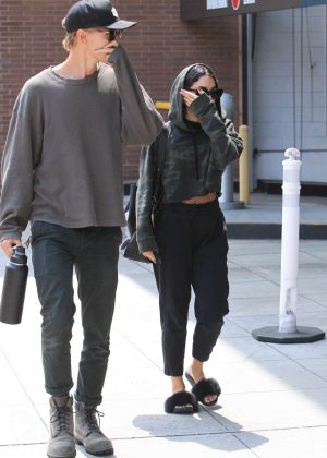 Vanessa Hudgens and Austin Butler Leaving a doctors office in Beverly Hills