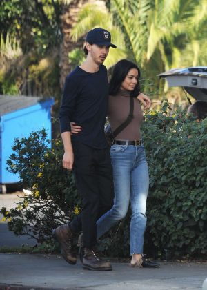 Vanessa Hudgens and Austin Butler - Out for breakfast in LA