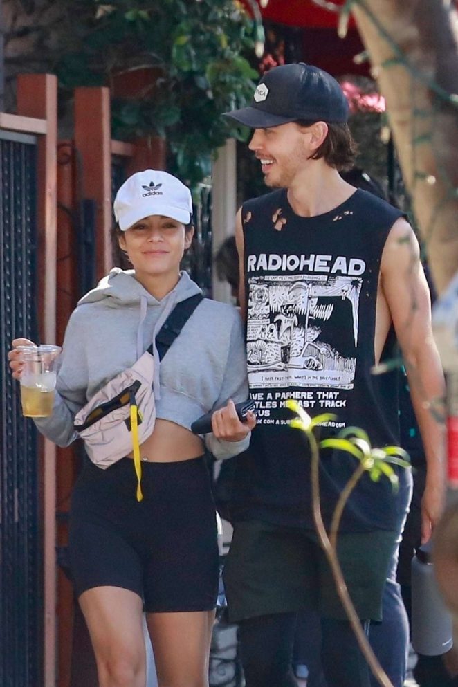 Vanessa Hudgens and Austin Butler - Out in Studio City
