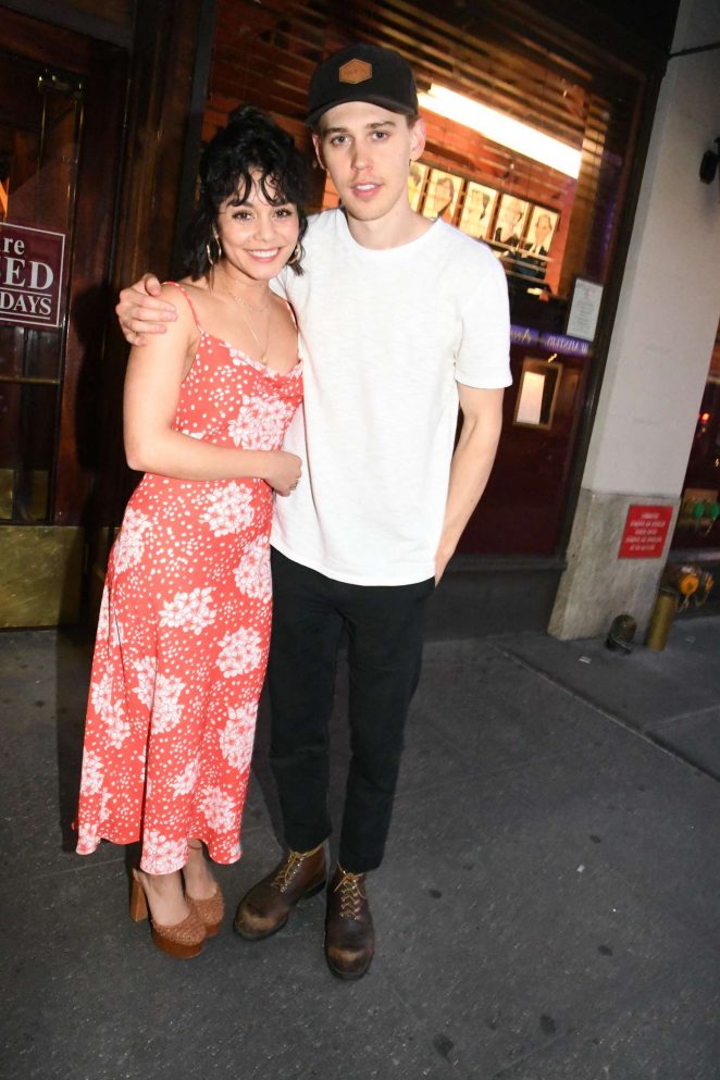 Vanessa Hudgens and boyfriend Austin Butler - Attend closing party of Iceman Cometh in NY