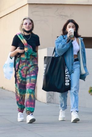 Vanessa Hudgens and GG Magree - Shopping candids in Burbank