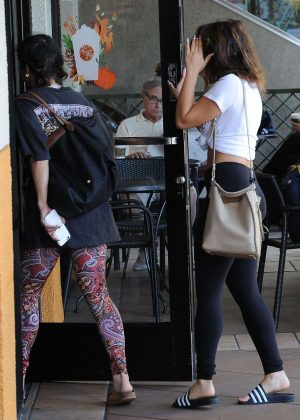 Vanessa Hudgens and Stella Hudgens out in Studio City