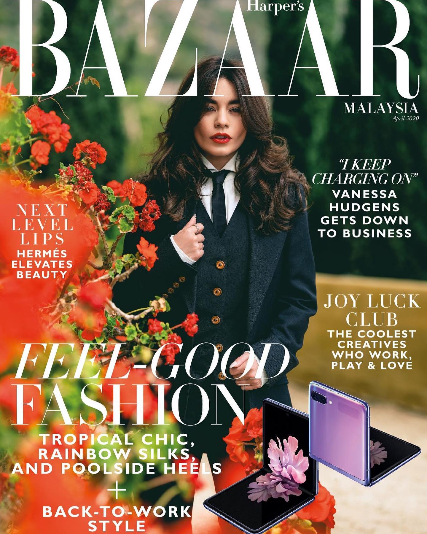 Vanessa Hudgens â€“ Harperâ€™s Bazaar (Malaysia â€“ April 2020 issue)