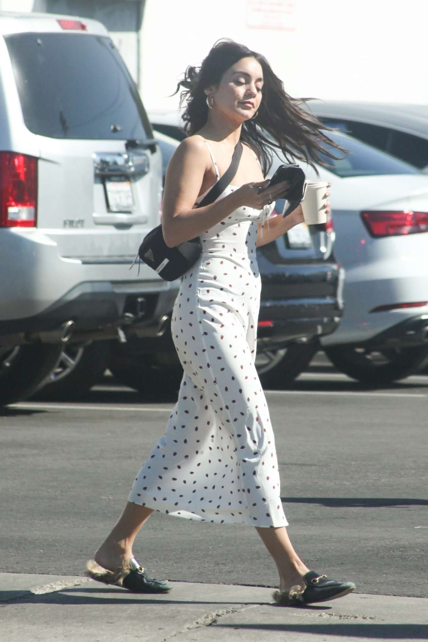 Vanessa Hudgens in Summer Dress – Out in Los Feliz-06 – GotCeleb