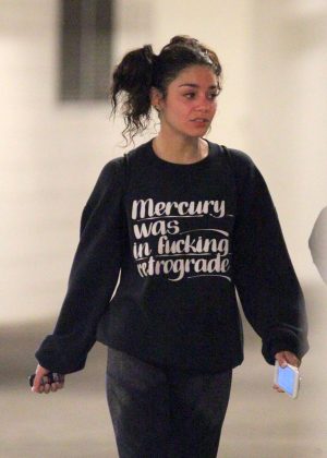 Vanessa Hudgens in Tights at the gym in Studio City