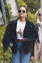 Vanessa Hudgens - Joined by a friend for breakfast at All Times in Los Feliz