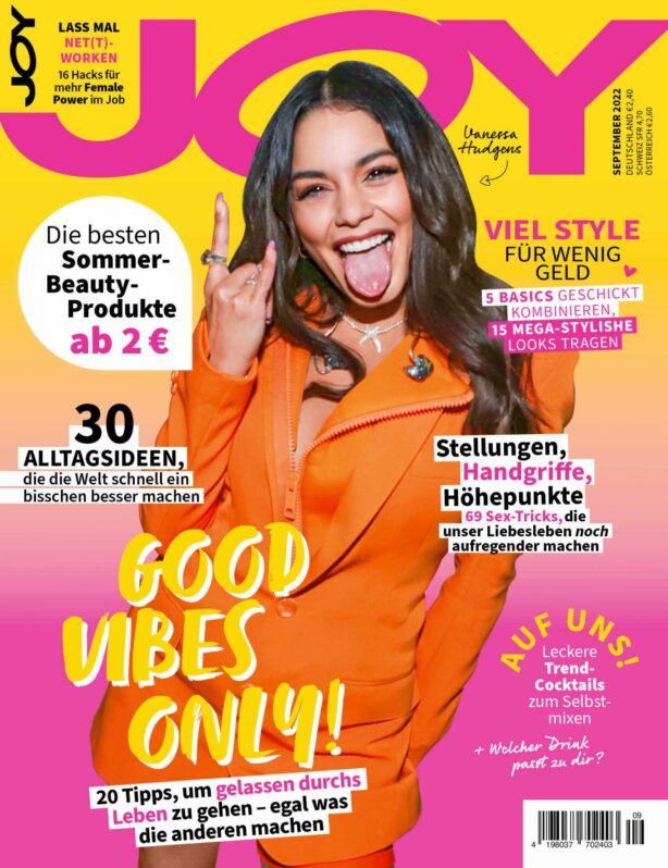Vanessa Hudgens - JOY Magazine Germany (September 2022)