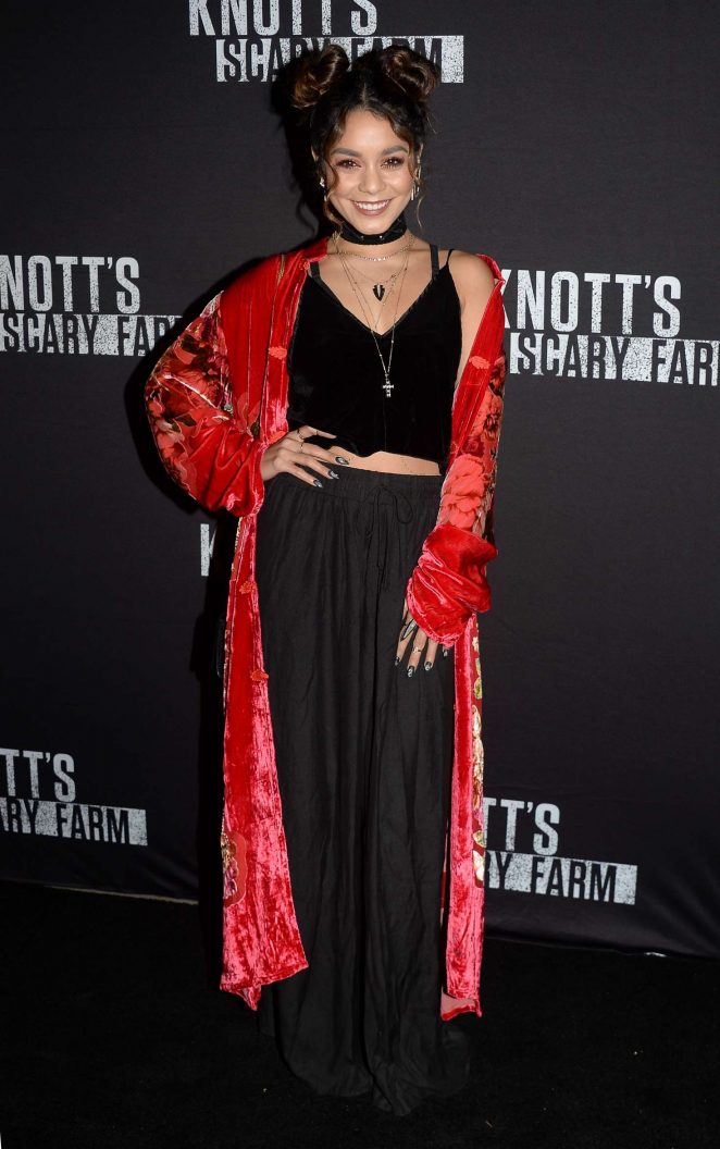 Vanessa Hudgens - Knott's Scary Farm Opening Night in Los Angeles