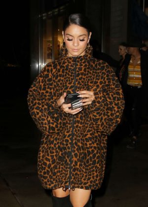 Vanessa Hudgens - Leaving the 'Candy Crush Friends' event in NY