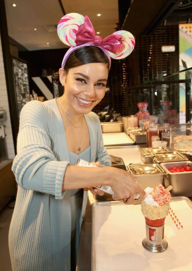 Vanessa Hudgens - Opening of Black Tap Craft Burgers and Shakes in Anaheim