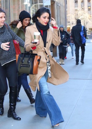 Vanessa Hudgens out and about in New York