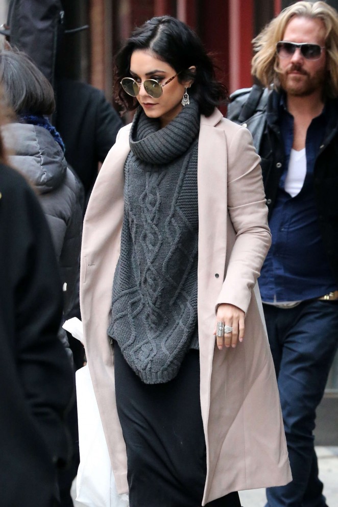 Vanessa Hudgens - Out and about in NYC