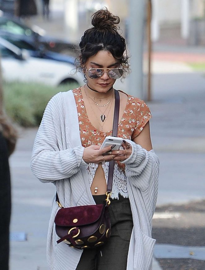 Vanessa Hudgens out in Los Angeles