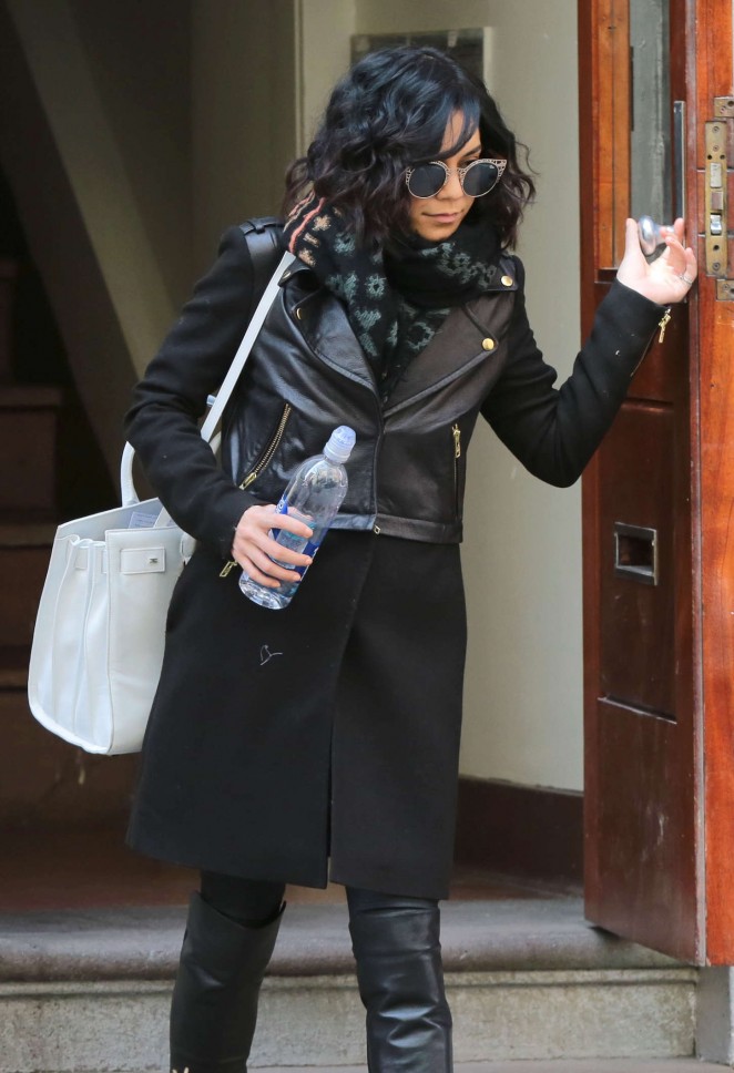 Vanessa Hudgens Out in NYC