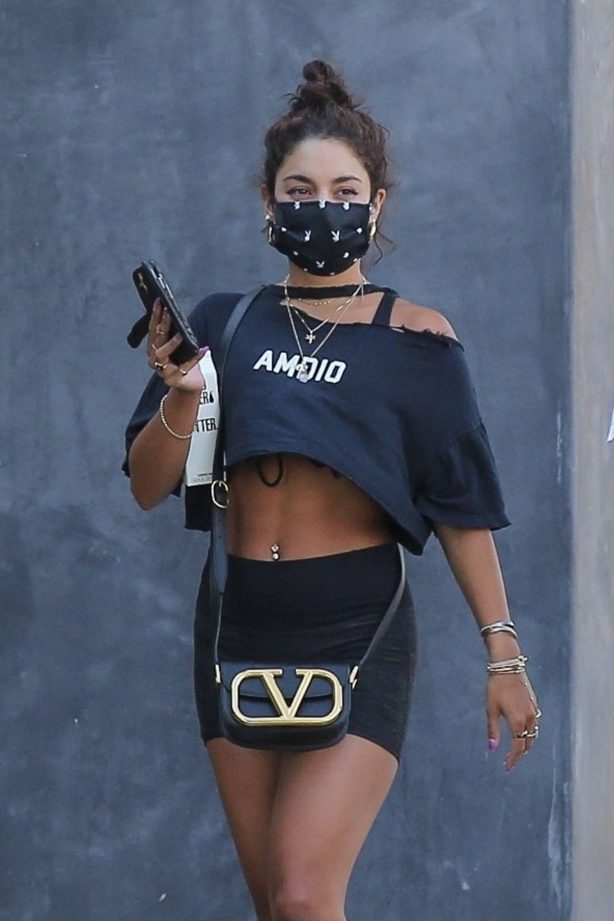 Vanessa Hudgens - Seen after workout session in West Hollywood