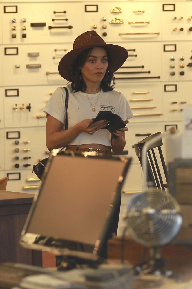 Vanessa Hudgens - Shopping with a friend in LA