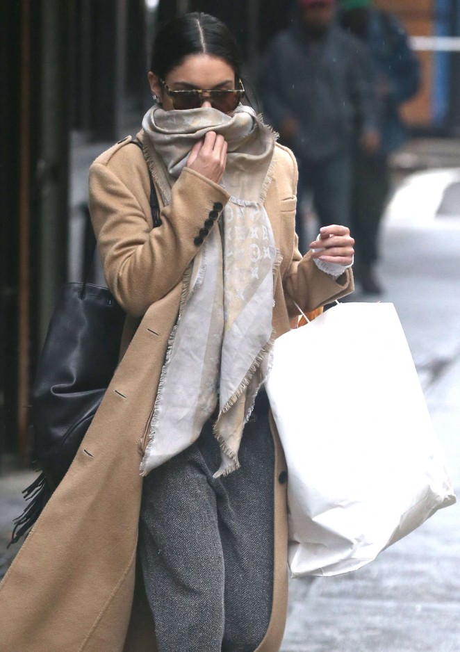 Vanessa Hudgens Style - Out and about in NYC