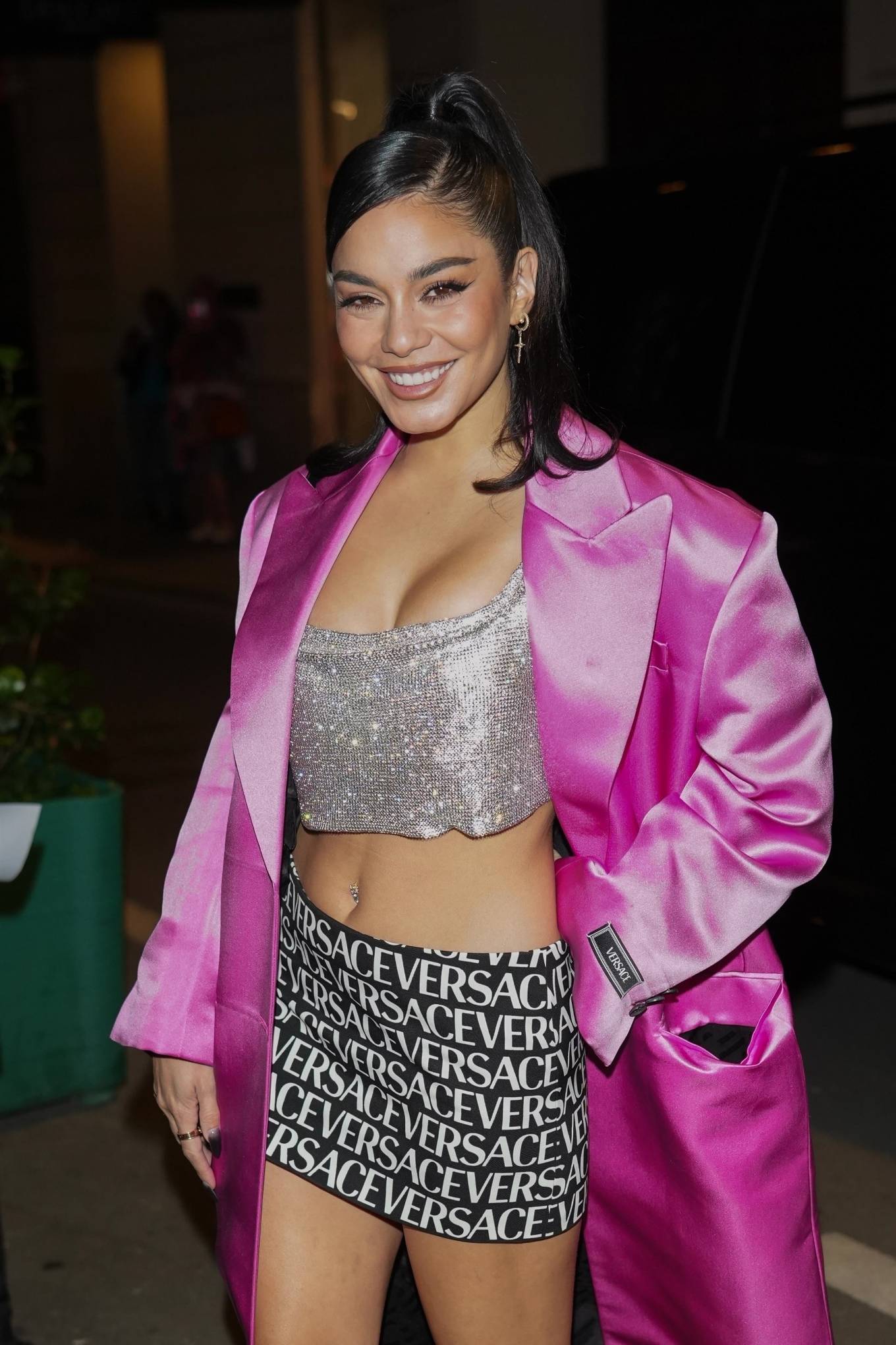 Vanessa Hudgens 2022 : Vanessa Hudgens – Versace after the show during the Milan Fashion Week Womenswear SS 2023-09