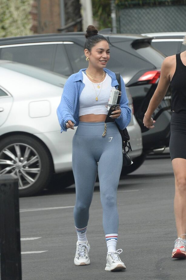 Vanessa Hudgens - With GG Magree dead to a gym in Los Angeles