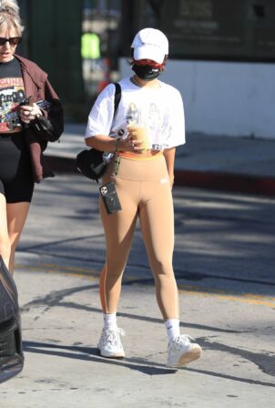 Vanessa Hudgens - With GG Magree seen at Dogpound in Los Angeles