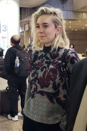 Vanessa Kirby - Arrives at LAX Airport in Los Angeles