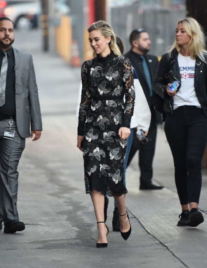 Vanessa Kirby - Arriving at Jimmy Kimmel Live in Los Angeles