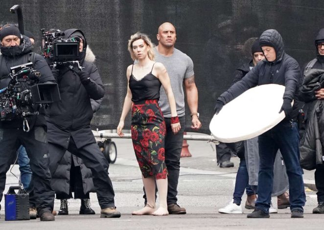 Vanessa Kirby - Filiming 'Fast & Furious' in London