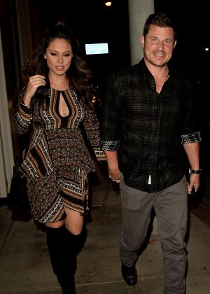 Vanessa Lachey out in West Hollywood