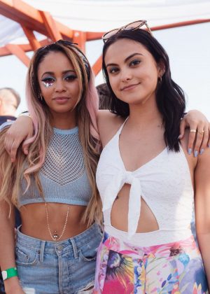 Vanessa Morgan and Camila Mendes - 2018 Coachella Festival in Indio