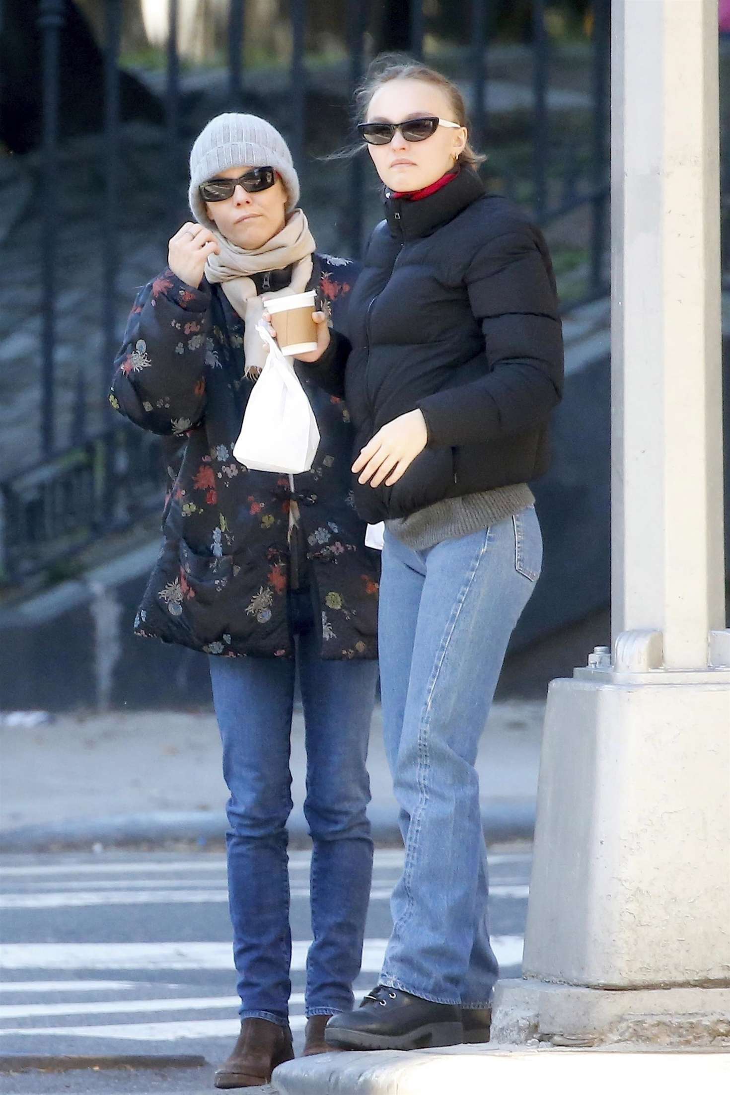 Vanessa Paradis and Lily Rose Depp: Out in New York City -12 | GotCeleb